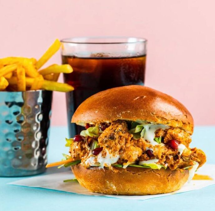 Indico Birmingham Double Dhamaka Burger