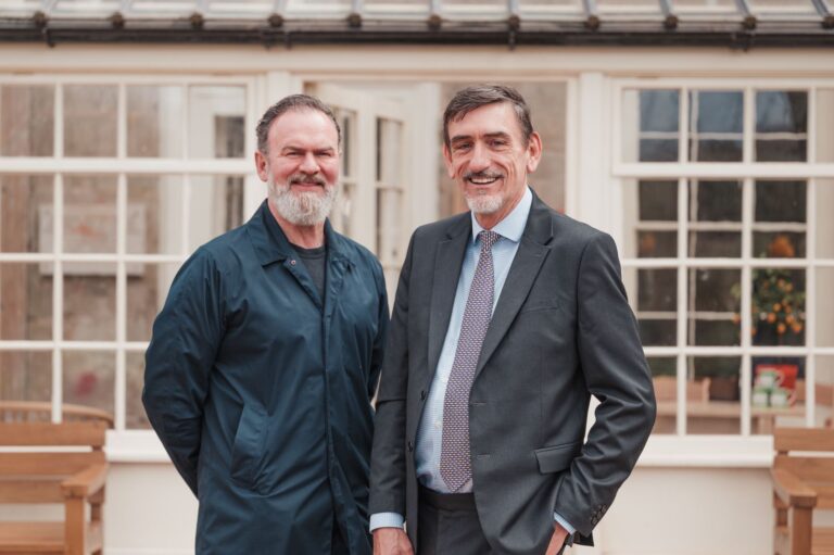 Glynn Purnell and Ian Harrabin at Charterhouse1 1 768x511